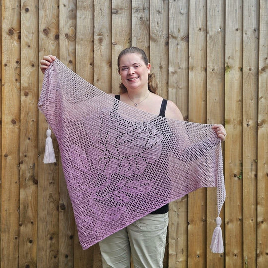 Pastello Rosa - Sjaal