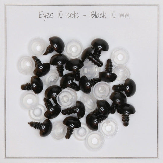 Veiligheidsogen  - 10 mm - Go Handmade