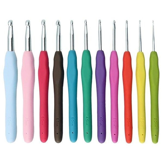 Easy Touch Haaknaaldenset - 11 maten - Hobbii