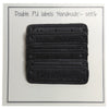 

PU-leer label ''Handmade'' 5 x 1,5 cm - Go Handmade
3