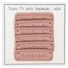 

PU-leer label ''Handmade'' 5 x 1,5 cm - Go Handmade
1
