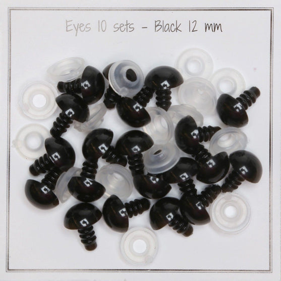 

Veiligheidsogen - 12 mm - Go Handmade
1