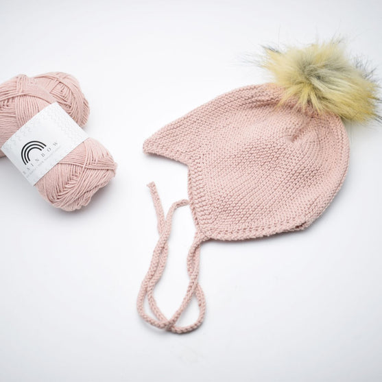 

Gebreide Babymuts in Rainbow
1