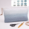 

Gehaakt make-up tasje - Ton-sur-ton
5