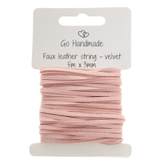 

Imitatie leren koord - Go Handmade
1