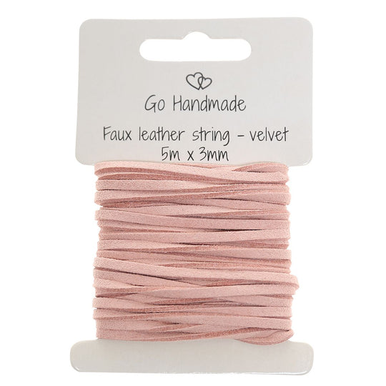 Imitatie leren koord - Go Handmade