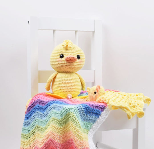 Alfred de eend met muziekdoosje