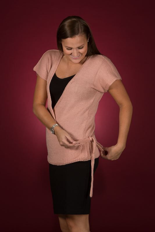 1529 – sla om trui met doorlopende mouw