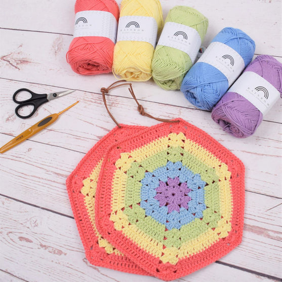 

Retro pannenlappen - Mix
5