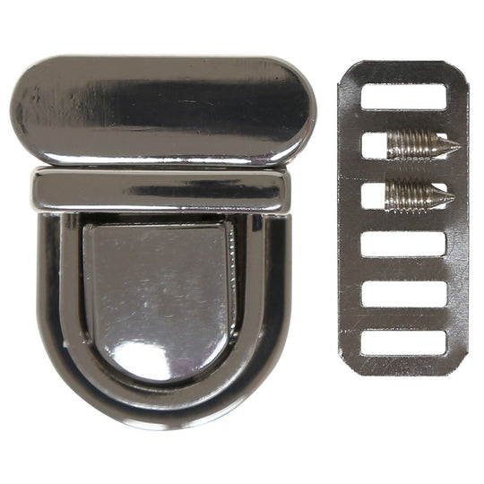 Metalen tas sluiting - 30 x 19 mm - Go Handmade
