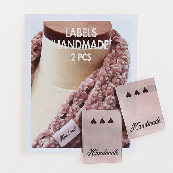 

Labels 'Handmade' - 2 stuks - Hobbii
2