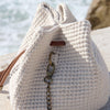 

Bucket Bag met PU Lederen Bodem
1