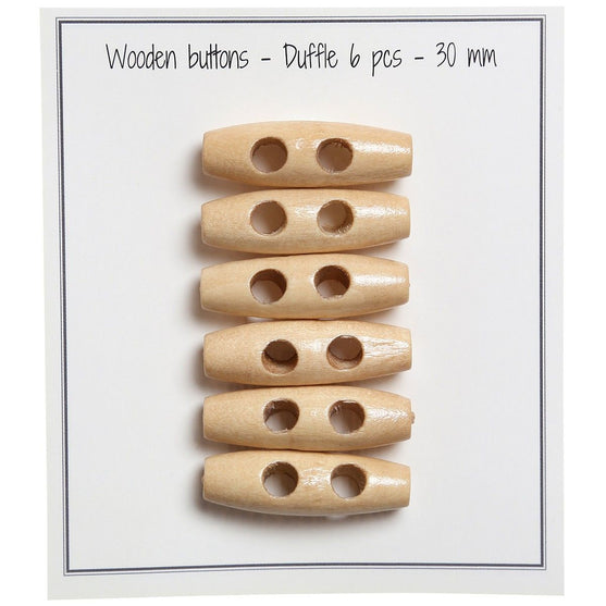 

Houtje touwtje knopen - 30 mm - Go Handmade
1