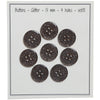 

Glitter Knopen - Zwart - Meerdere maten - Go Handmade
1