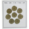 

Glitter Knopen - Groen - Meerdere maten - Go Handmade
1