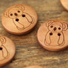 

Dierenknopen - 17 mm - Go Handmade
2