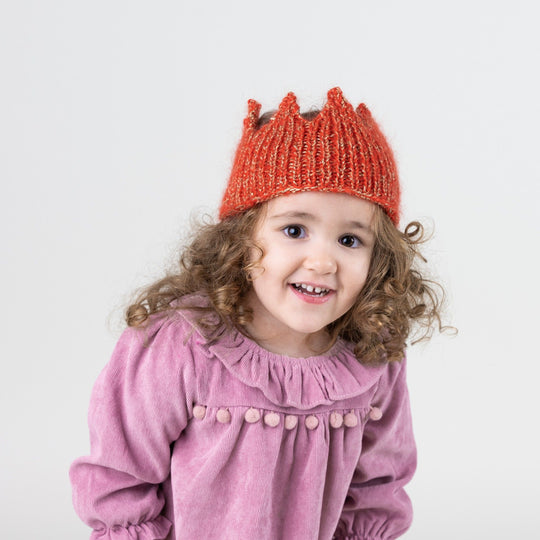 Knitted Crown - Hoofdband