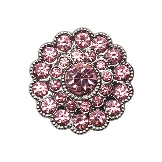 

Bling Knopen - Kleine steentjes - Pink - 4 stk. - Go Handmade
1
