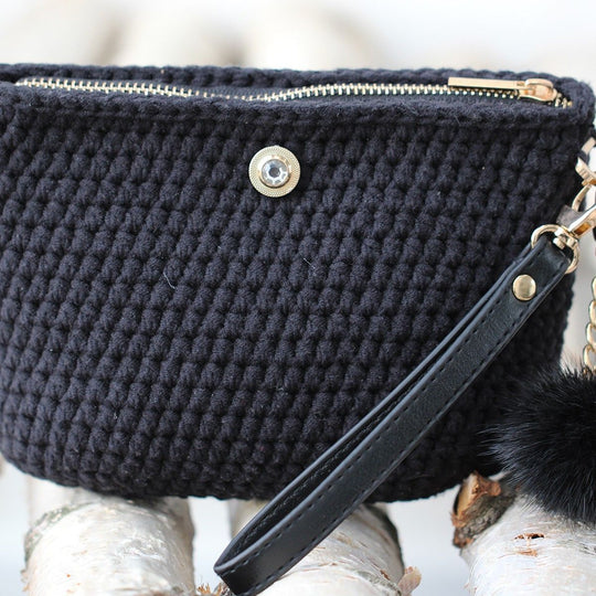 Handtashengsel voor clutch - 16 cm - Go Handmade