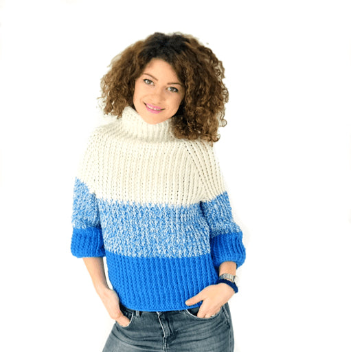 Rain Drops Sweater - Evergreen