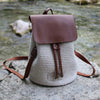 

Tas Flap met magnetische knoop - Bruin/Brons - Go Handmade
2