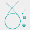 

Swivel kabel - Teal - KnitPro
3