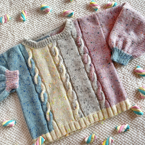 

Marshmallow Swirls - Trui
5