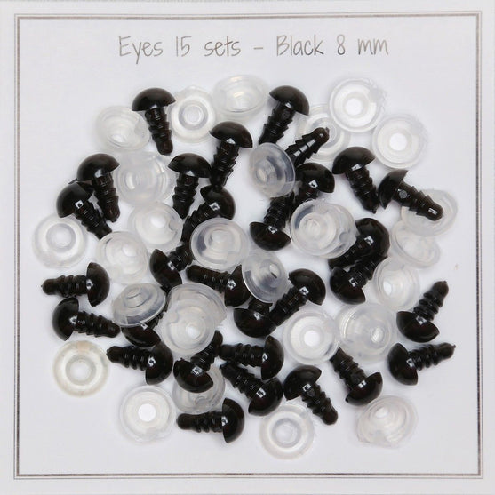 

Veiligheidsogen  - 8 mm - Go Handmade
1