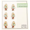 

Houten knopen - Eend Dotti - 6 stuks, 20 mm - Go Handmade
1