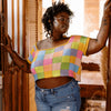 

Suncatcher - Intarsia T-Shirt met Vierkante Hals
7