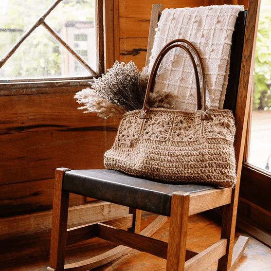 

Rose Window - Jute Draagtas
3