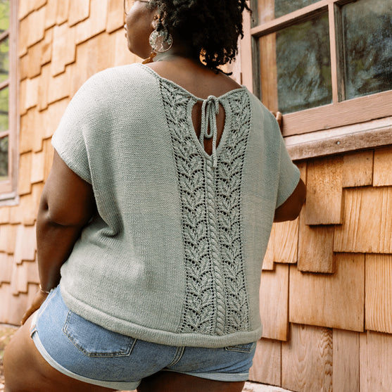 

Floreale Top - Shirt met Kanten Rug
1