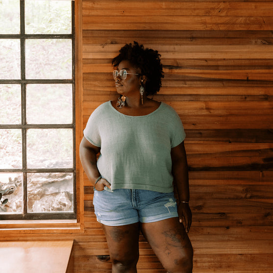 

Floreale Top - Shirt met Kanten Rug
5