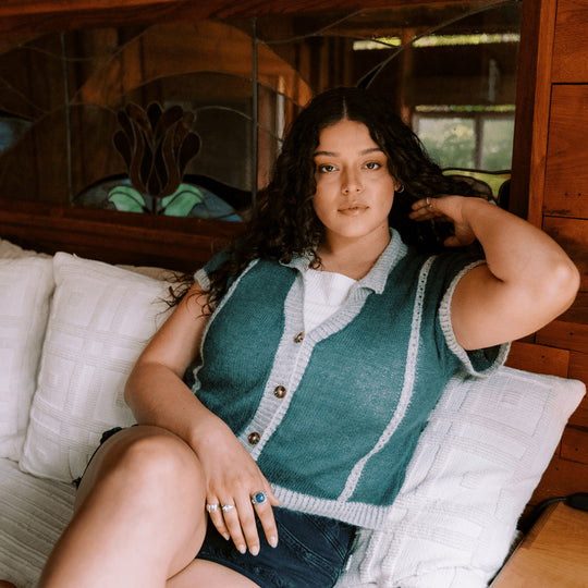 Diaphane Top - Shirt met Knopen