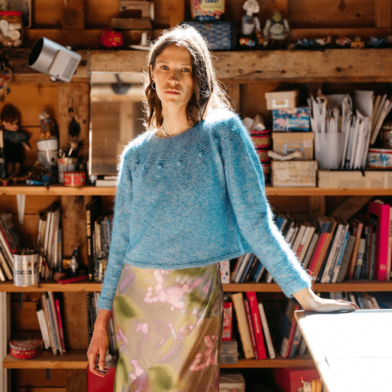 

Adorned Pullover - Trui met Ribbelsteek Pas
9