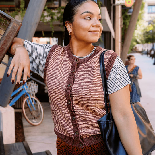 Bittern - Gestreept Vest