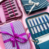 

Stellar Korte verwisselbare rondbreinaaldenset Essential - Amethyst - Hobbii
14