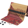 

Ginger Regal - Korte Verwisselbare Rondbreinaaldenset - Berken - KnitPro
1