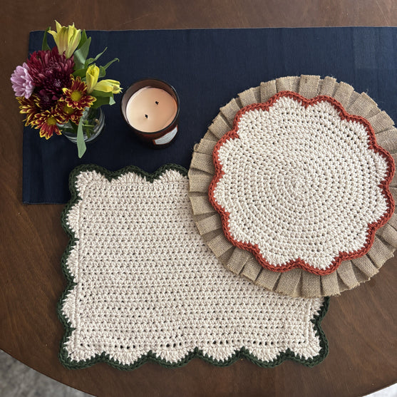 

Scallops - Rechthoekige placemat
3