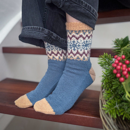 

3e adventszondag - Breien - Frosty Feet - Sokken
3