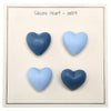 

Siliconen kralen - Hart - 4 stuks - Go Handmade
1