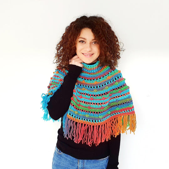 Fandango Bobble Poncho