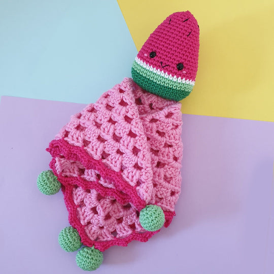 Kawaii Watermeloen - Knuffeldoekje