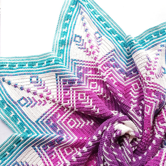 

Peacock Delight - Plaid
1