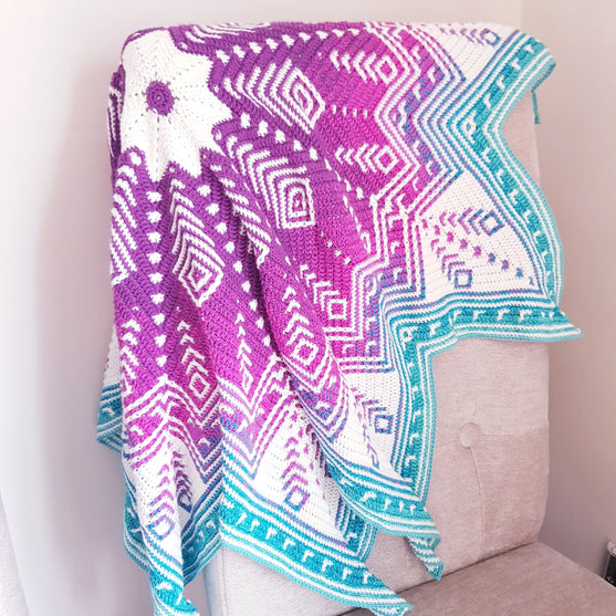 

Peacock Delight - Plaid
7