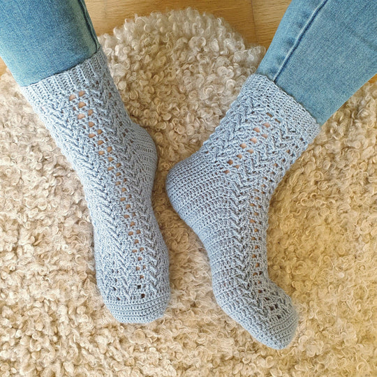 Lindas Arrow Lace Socks - Sokken
