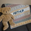 

Lullaby Name Mosaic - Gepersonaliseerde Baby Deken
1