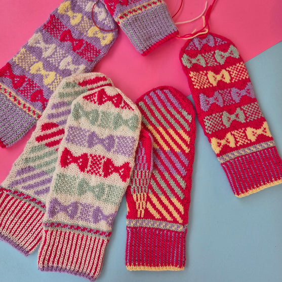 

Bow Pop Mittens - Wanten
1