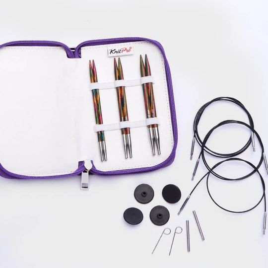 Symphony starterset met verwisselbare rondbreinaalden - KnitPro