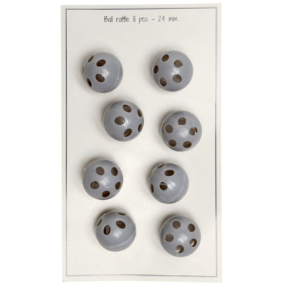 

Rammelballetjes - 24 mm - Go Handmade
1